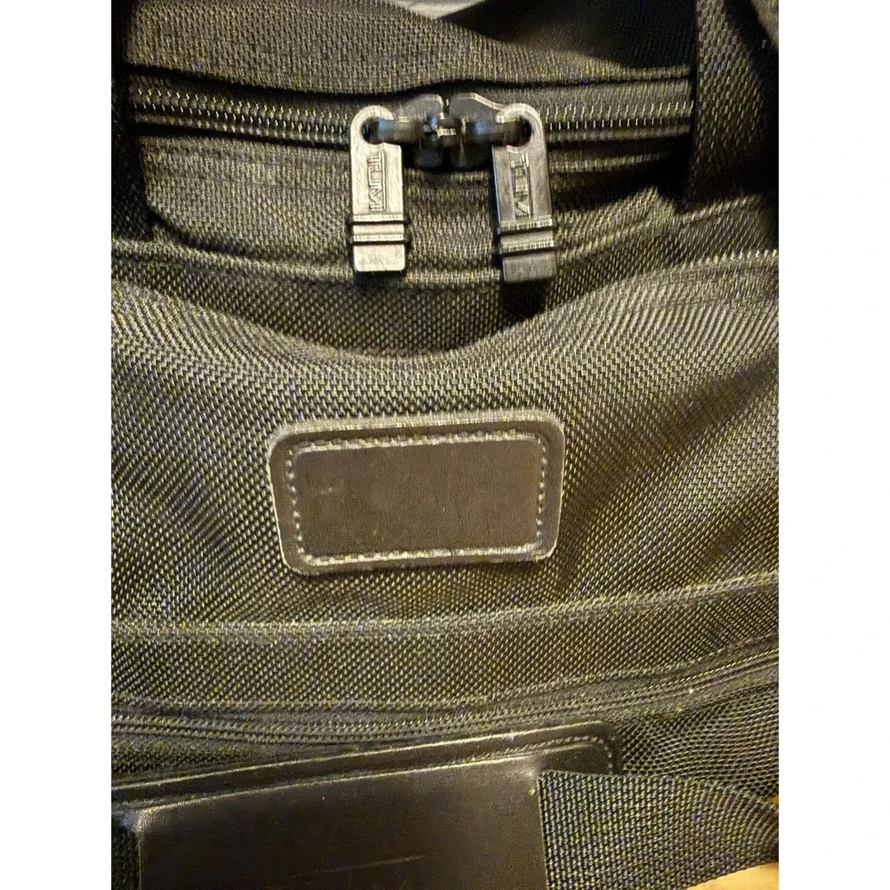 Tumi Bag Black Ballistic Nylon 14